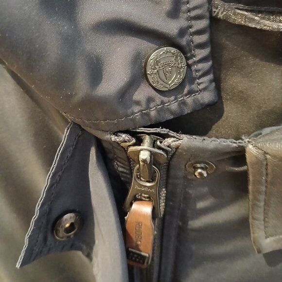 Rudsak Leather Trench Zip Jacket - Picture 9 of 10